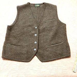 Women's Brown Sweater Vest